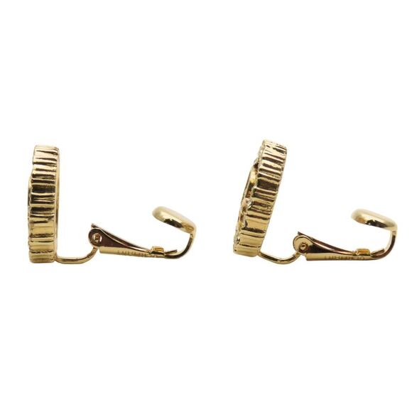 Christian Dior CD Logo Earrings